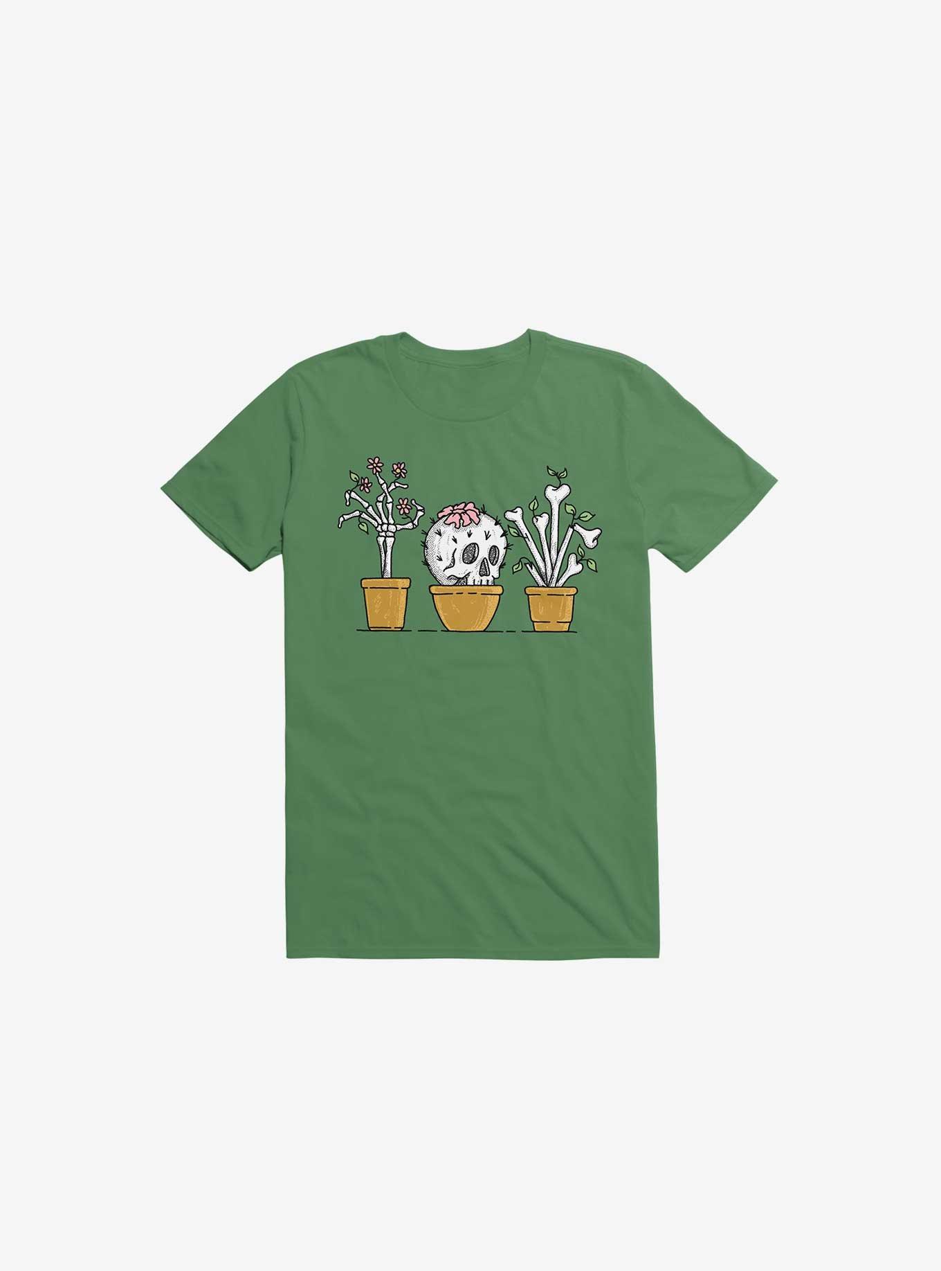 Bone Plants T-Shirt, KELLY GREEN, hi-res