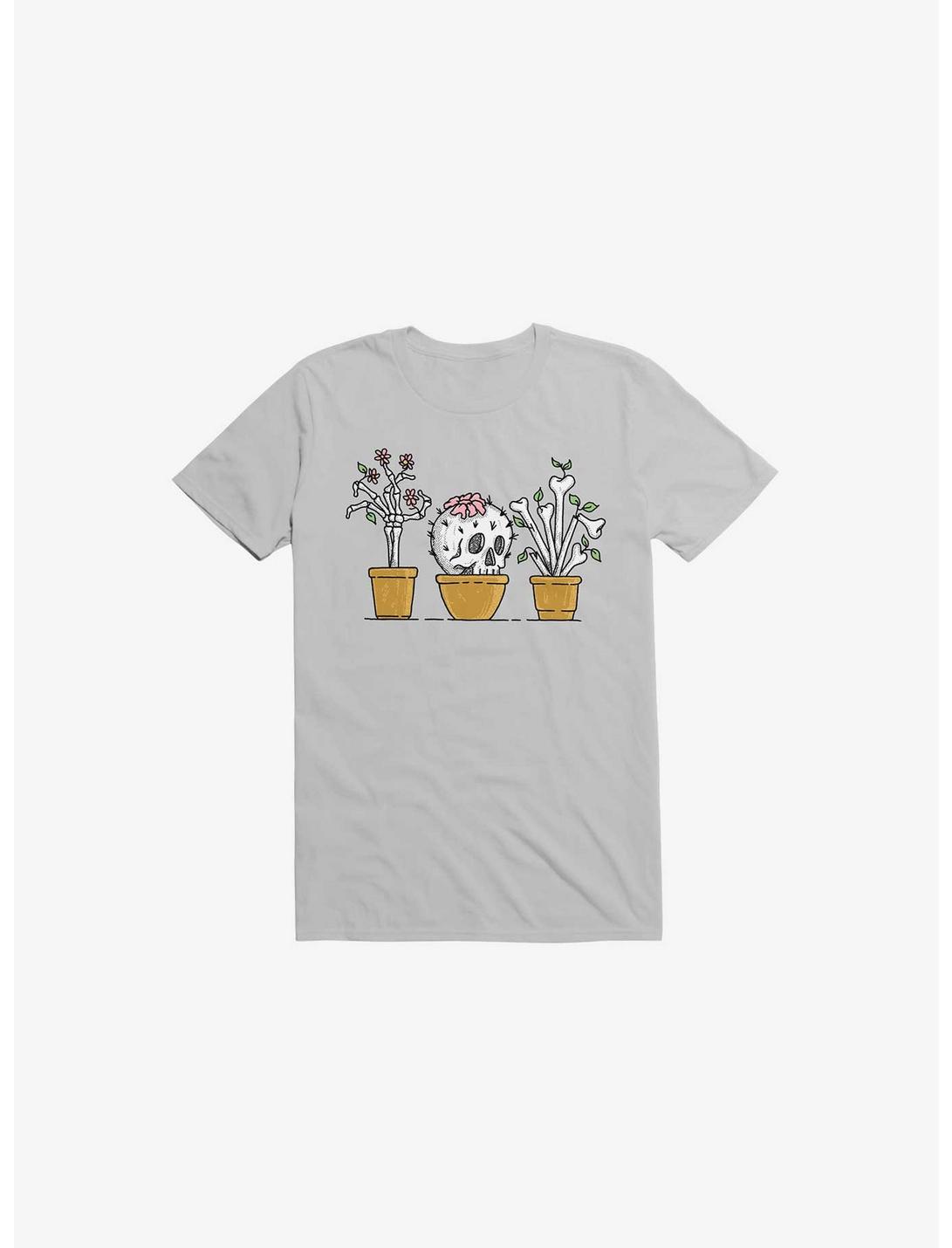 Bone Plants T-Shirt, ICE GREY, hi-res