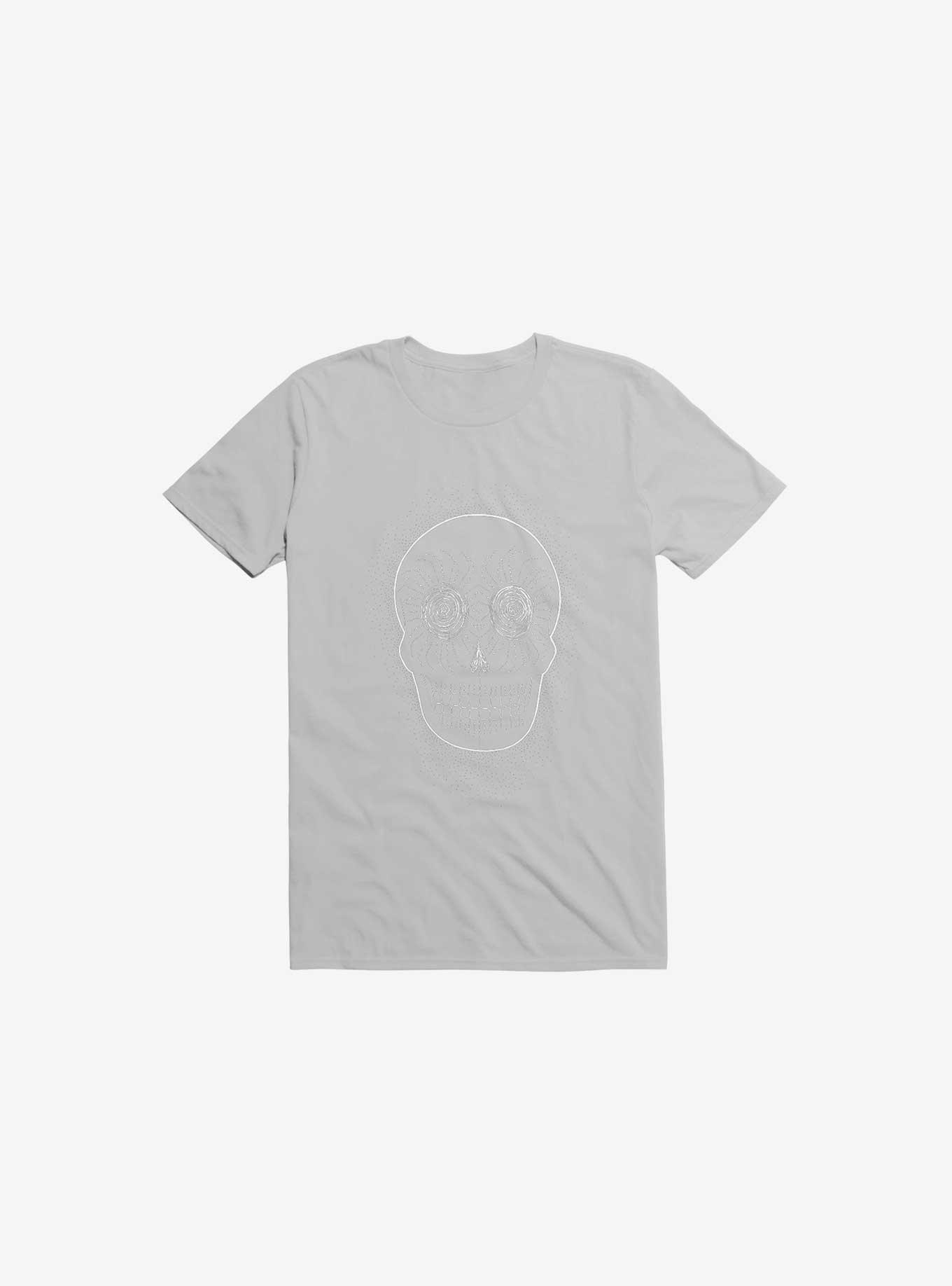 Stevia Skull T-Shirt, ICE GREY, hi-res