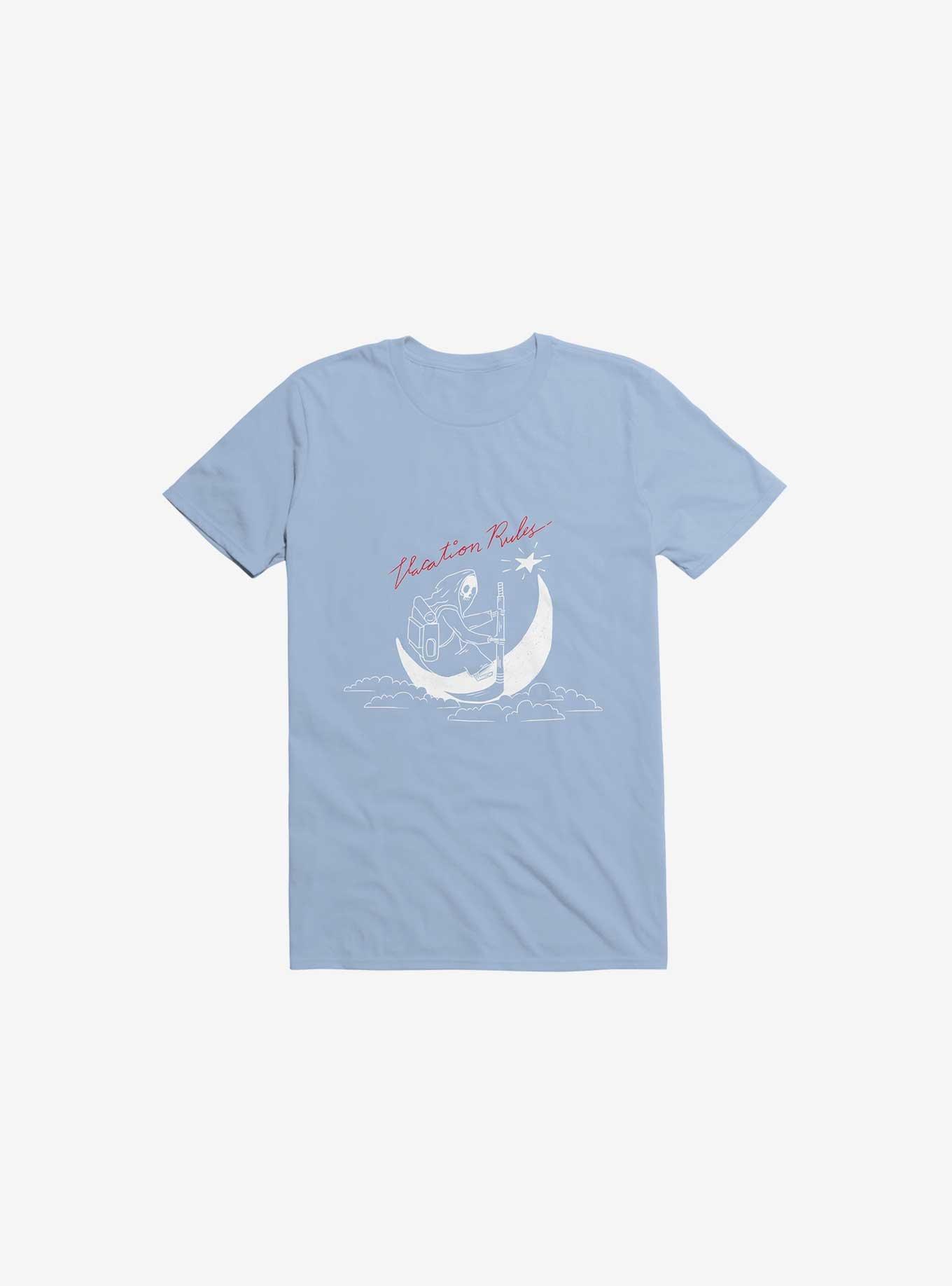 Vacation Rules T-Shirt, LIGHT BLUE, hi-res