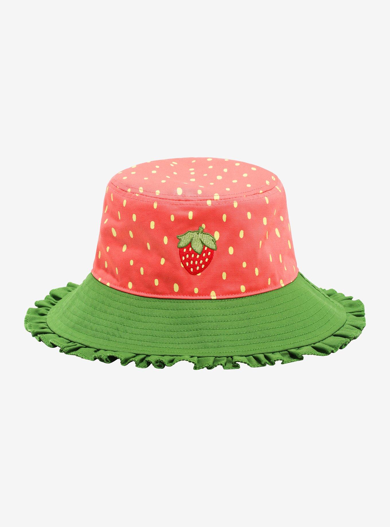 Strawberry Bucket Hat, , hi-res