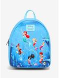 Loungefly Disney The Little Mermaid Ariel & Sisters Mini Backpack, , hi-res