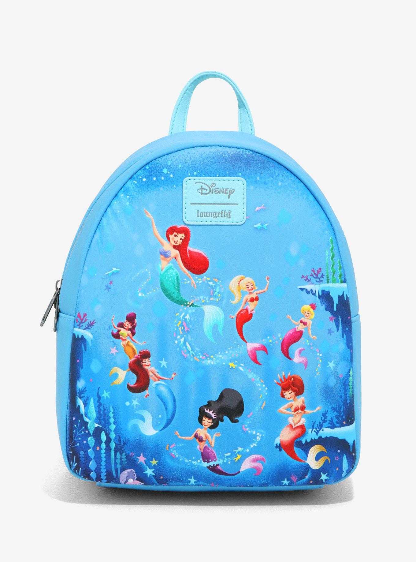 Little Mermaid Under The Sea Mini Backpack by Loungefly