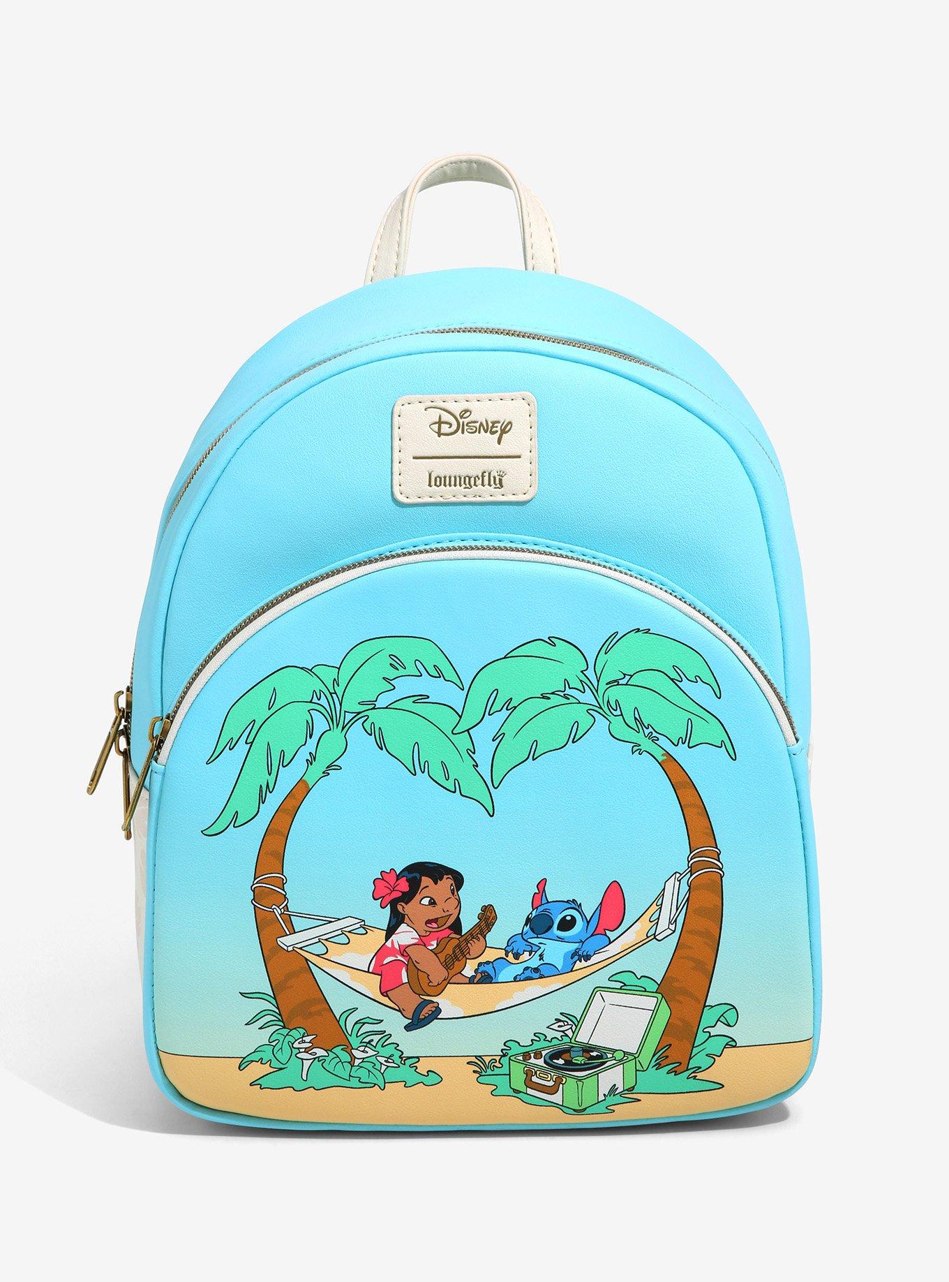 Loungefly Disney Lilo & Stitch Upside Down Mini Backpack Bookbag