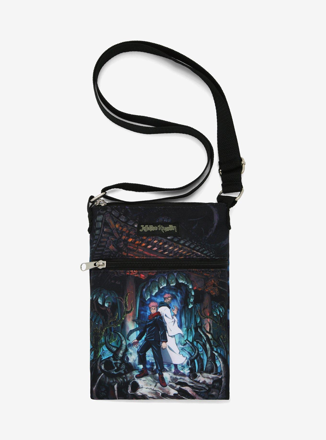 Jujutsu Kaisen Yuji & Sukuna Passport Crossbody Bag, , hi-res