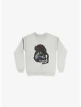 Love Bone Sweatshirt, WHITE, hi-res
