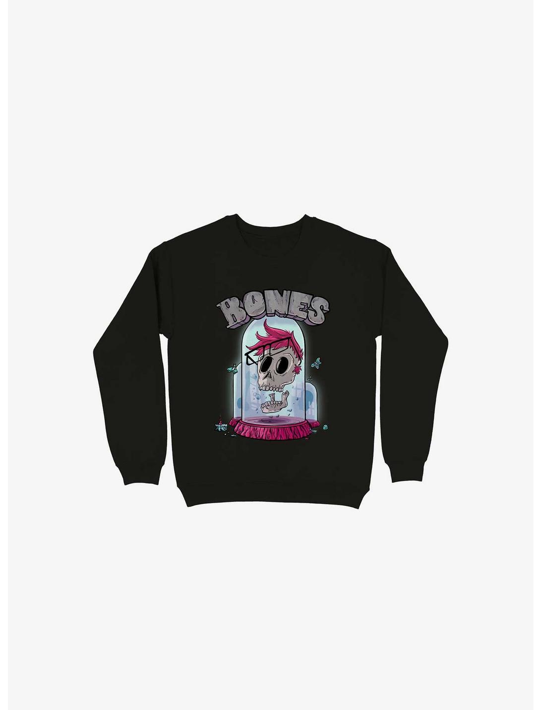 Nerd Bones Sweatshirt, BLACK, hi-res