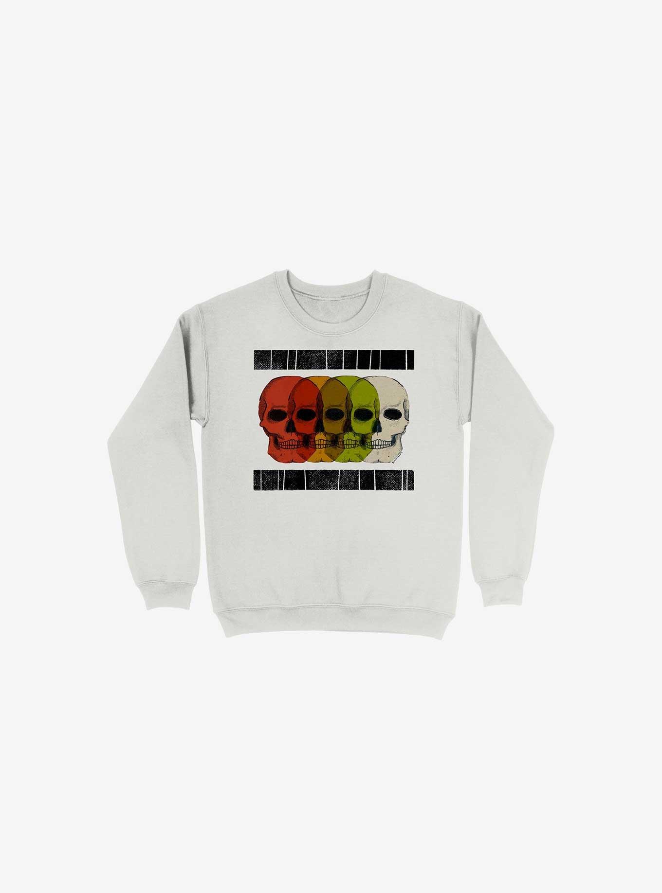 Quadrality Sweatshirt, WHITE, hi-res