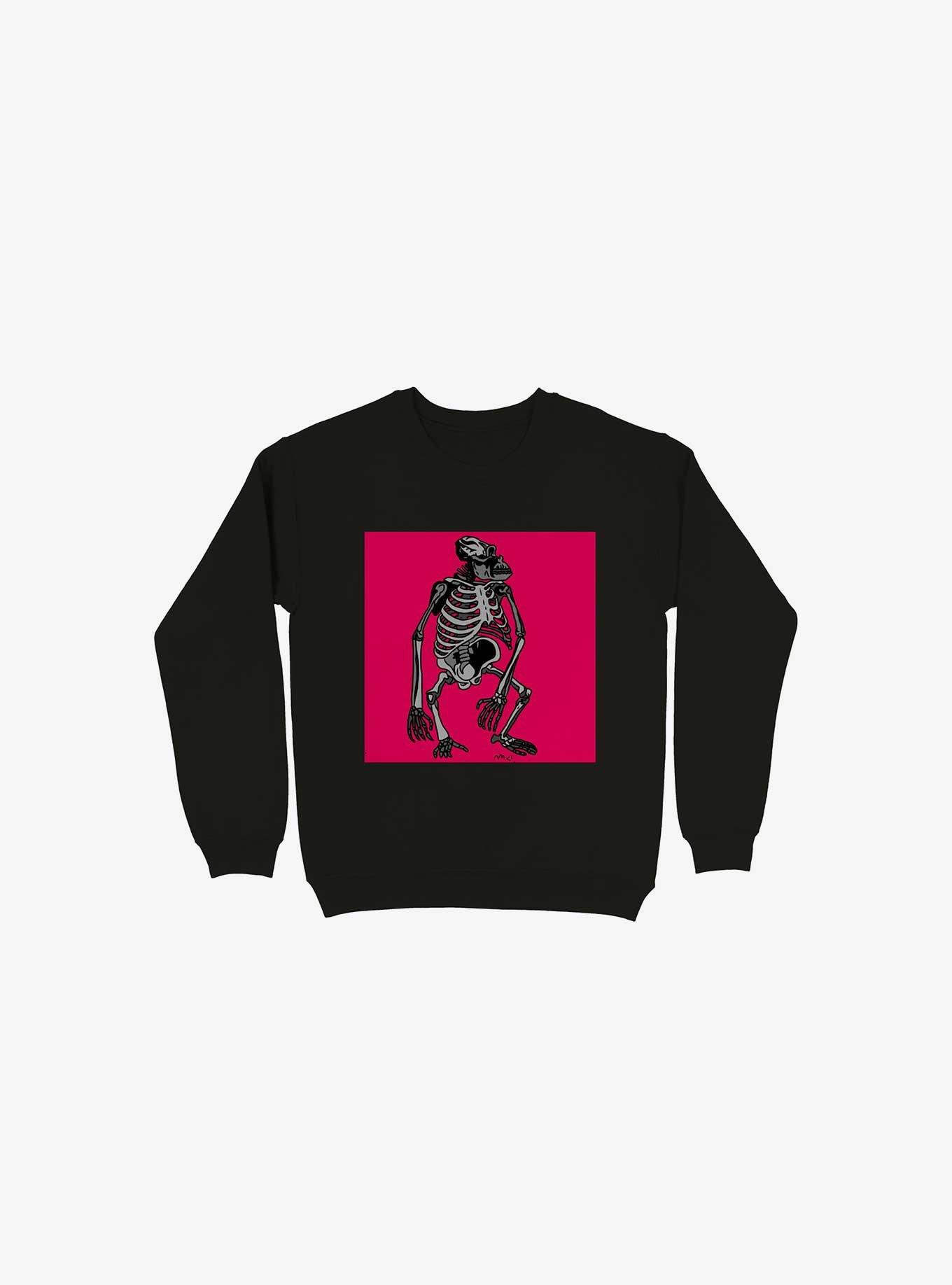 Remains Of Ape Men Sweatshirt, BLACK, hi-res