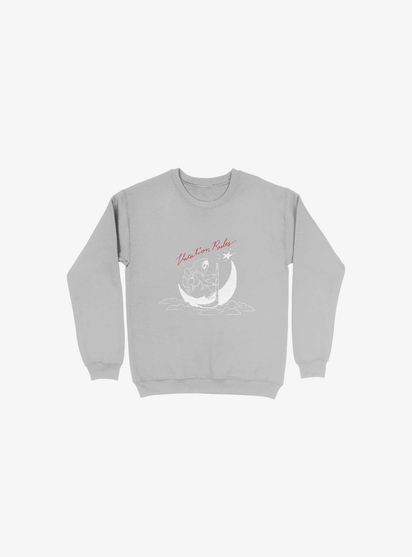 Vacation Rules Sweatshirt, SILVER, hi-res