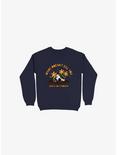 What Doesn't Kill You Makes You Stronger Sweatshirt, NAVY, hi-res