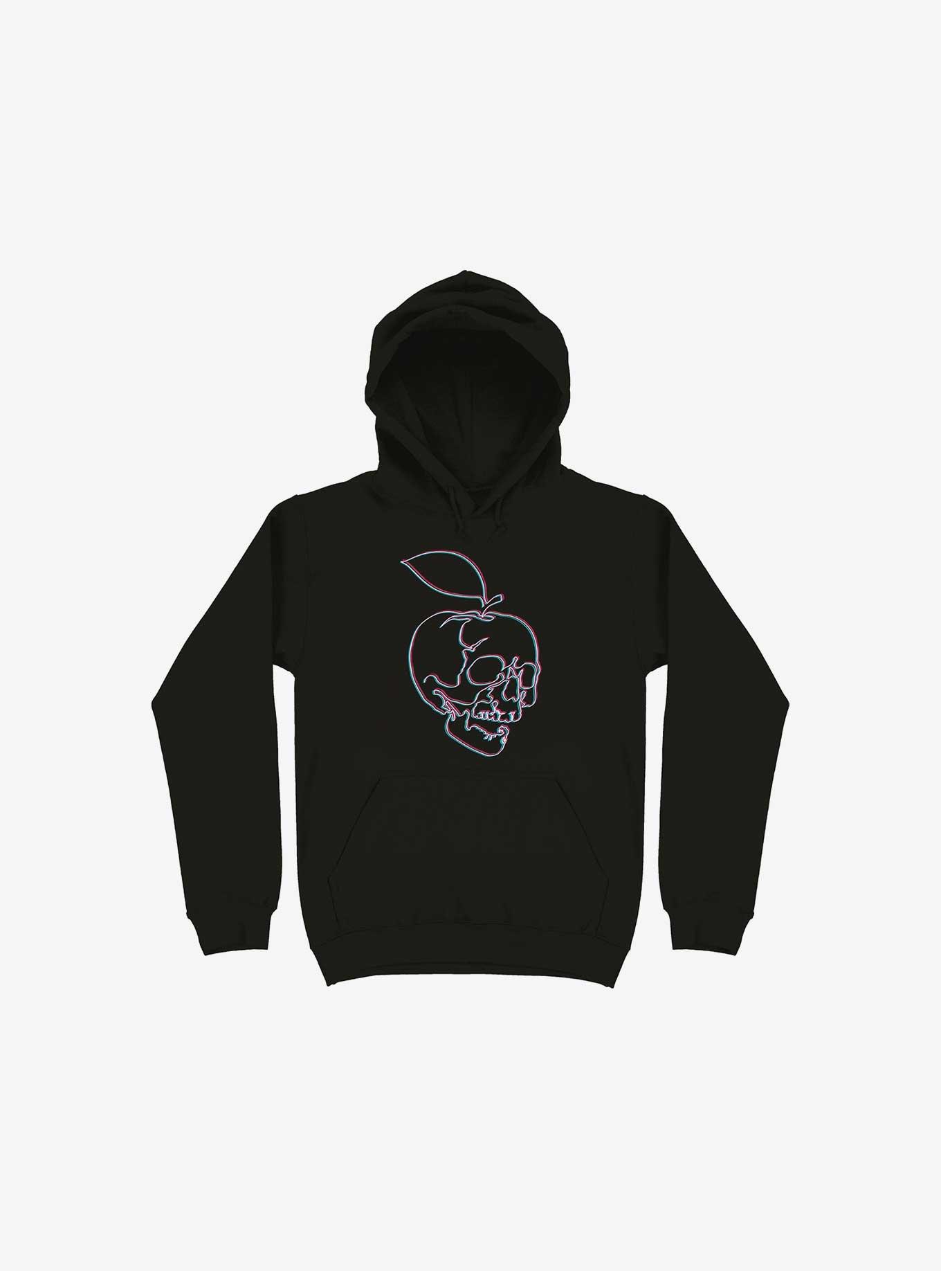 Apple Skull Hoodie, BLACK, hi-res