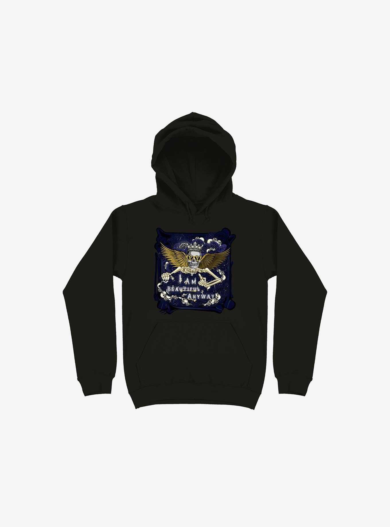 Beautiful Anyway Hoodie, BLACK, hi-res