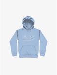 Damn, Sleepy Time Is Out Hoodie, LIGHT BLUE, hi-res