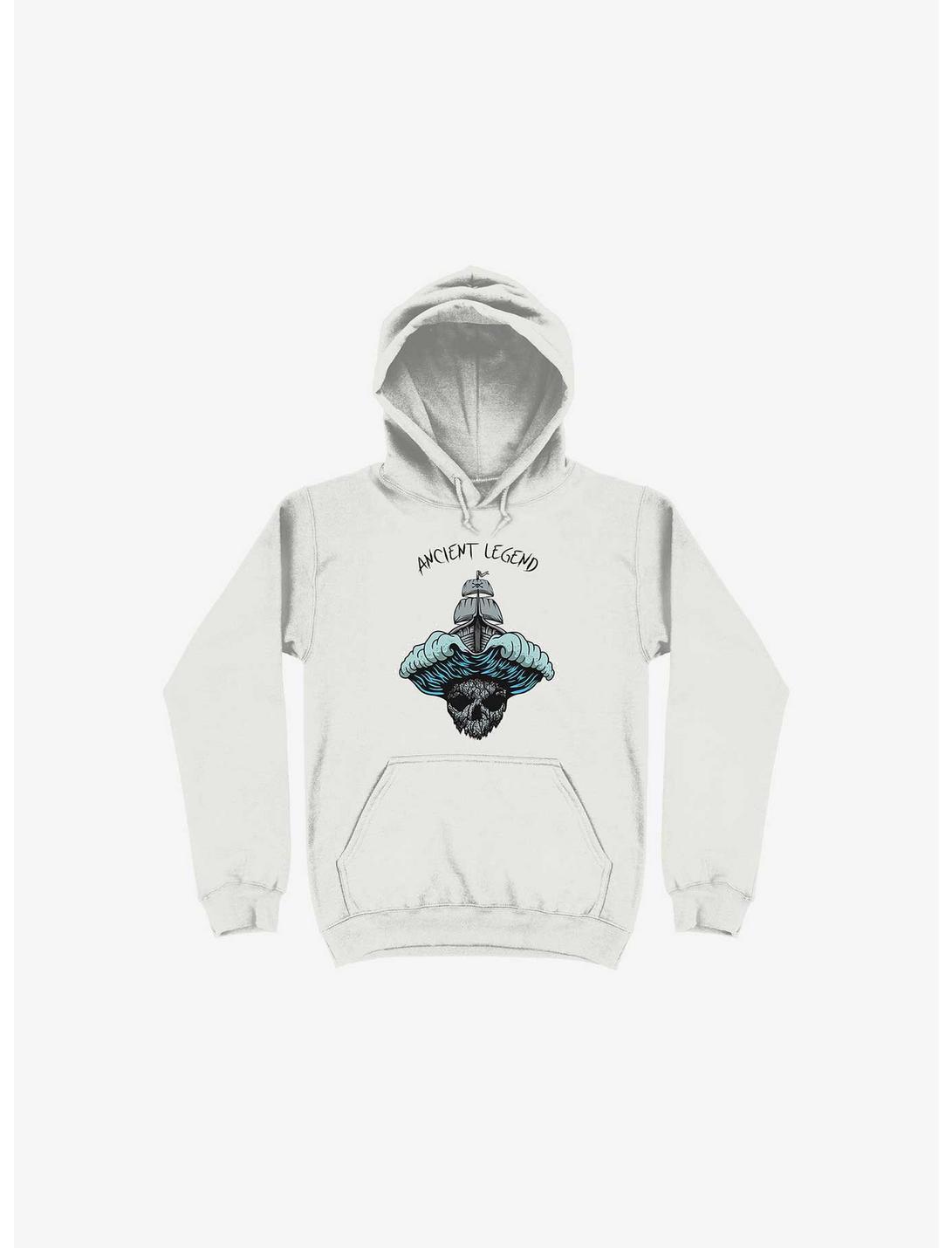 Ancient Legend Of The Sea 2 (On Bright) Hoodie, WHITE, hi-res