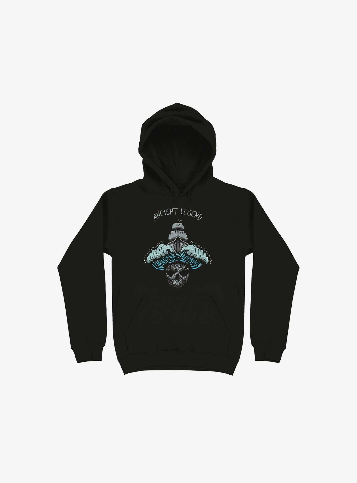 Ancient Legend Of The Sea Hoodie, BLACK, hi-res