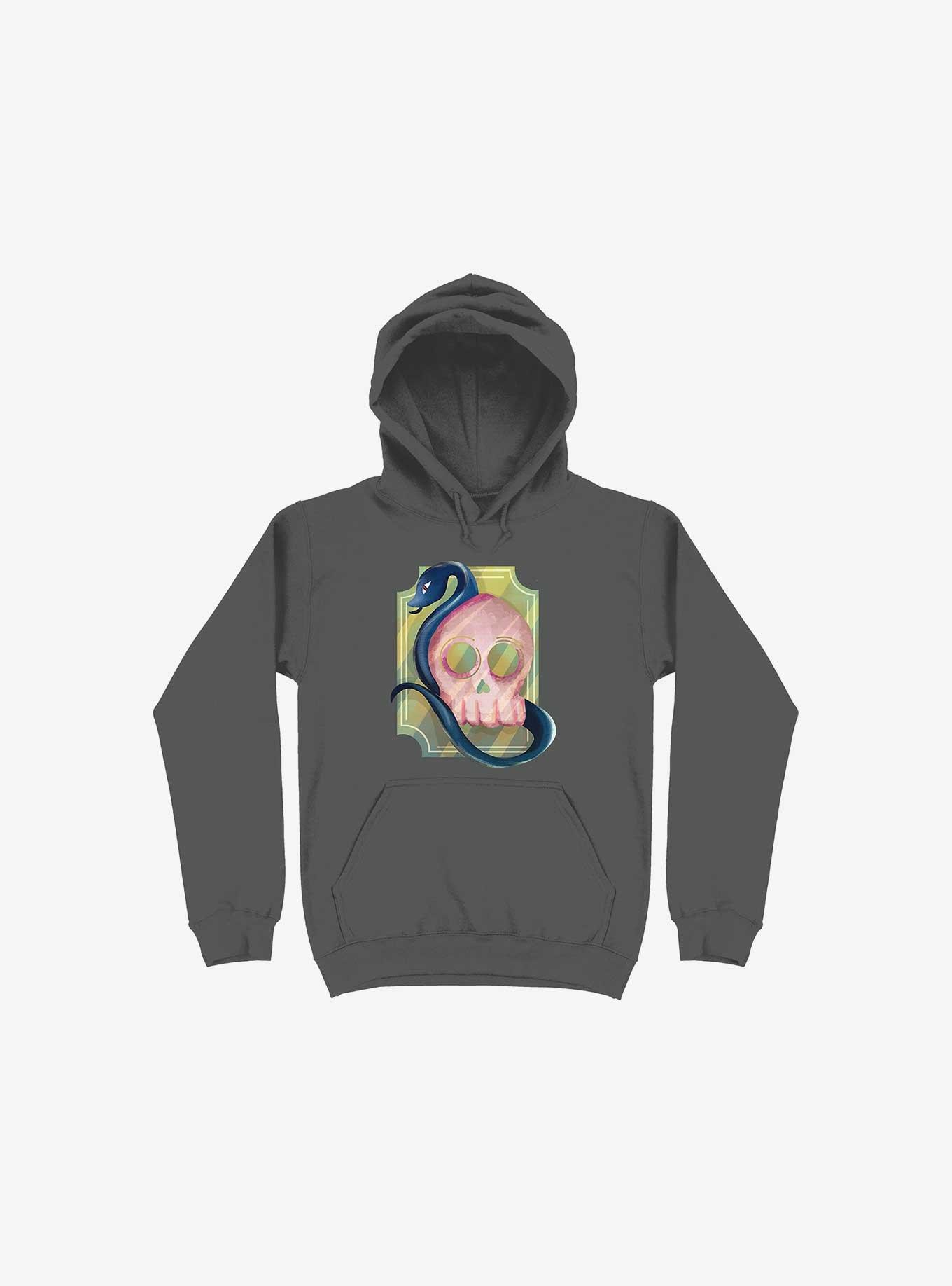 Pink Skull Hoodie, , hi-res