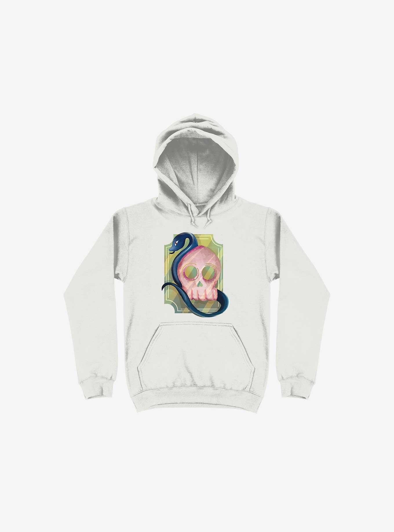 Pink Skull Hoodie, , hi-res