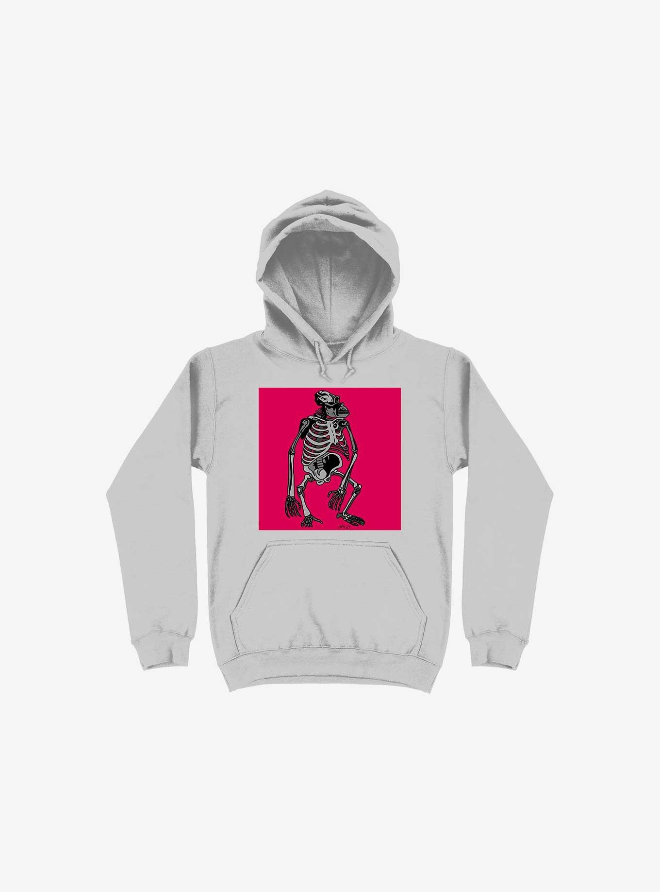 Remains Of Ape Men Hoodie, SILVER, hi-res