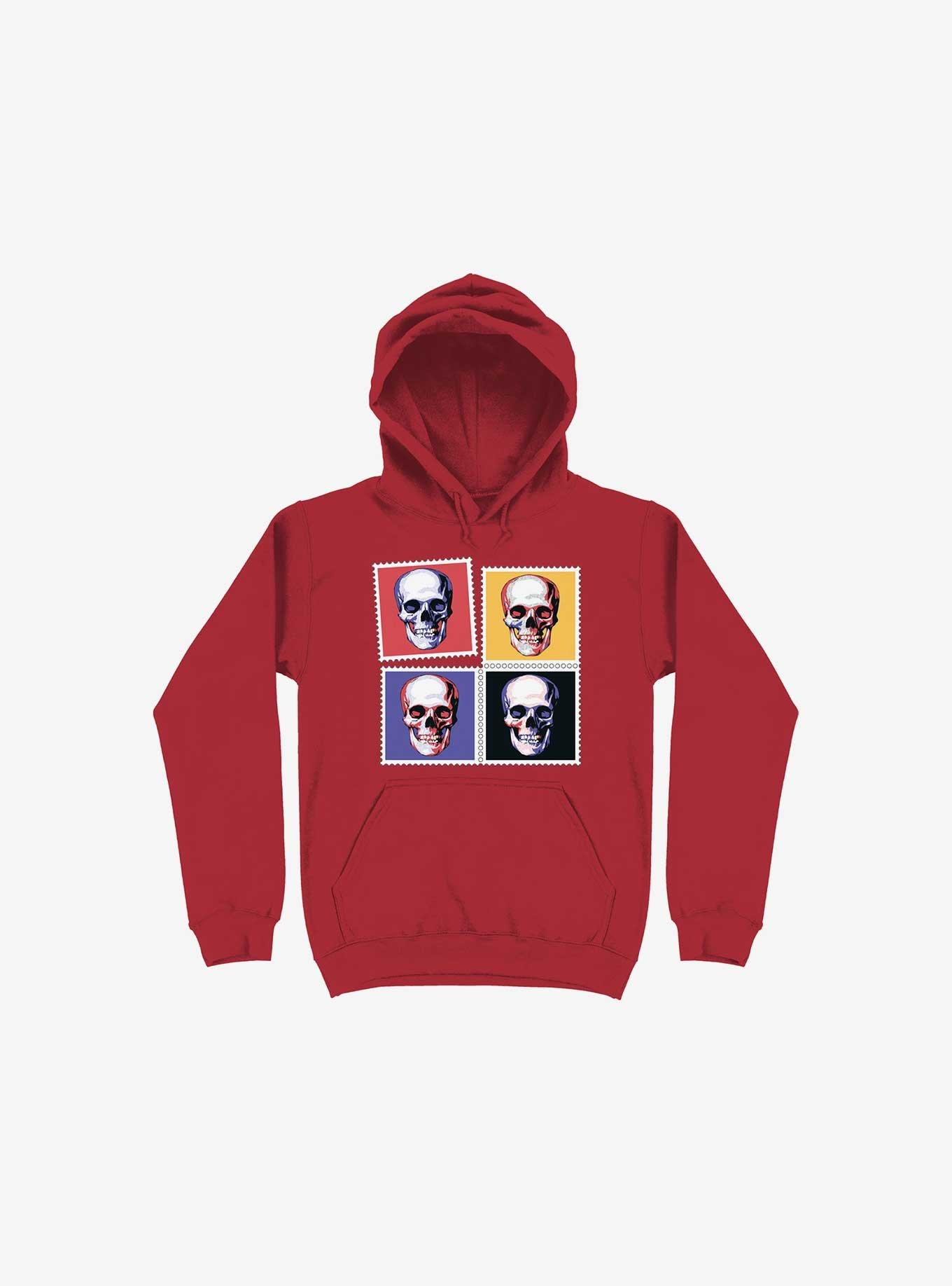 Skull Stamps Hoodie, , hi-res