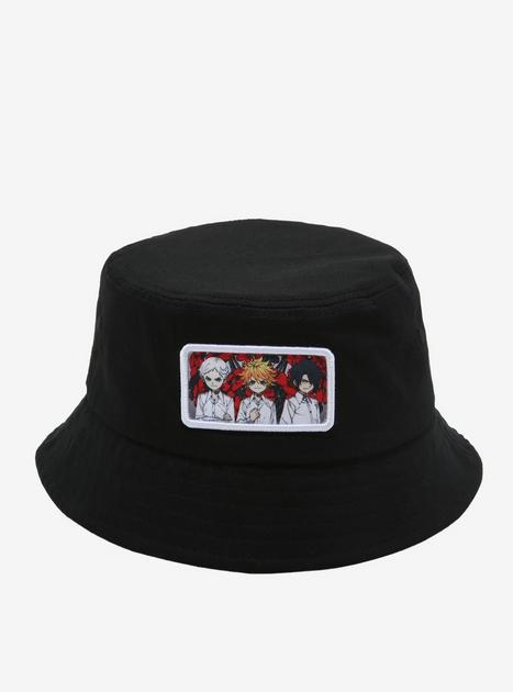 The Promised Neverland Trio Patch Bucket Hat | Hot Topic