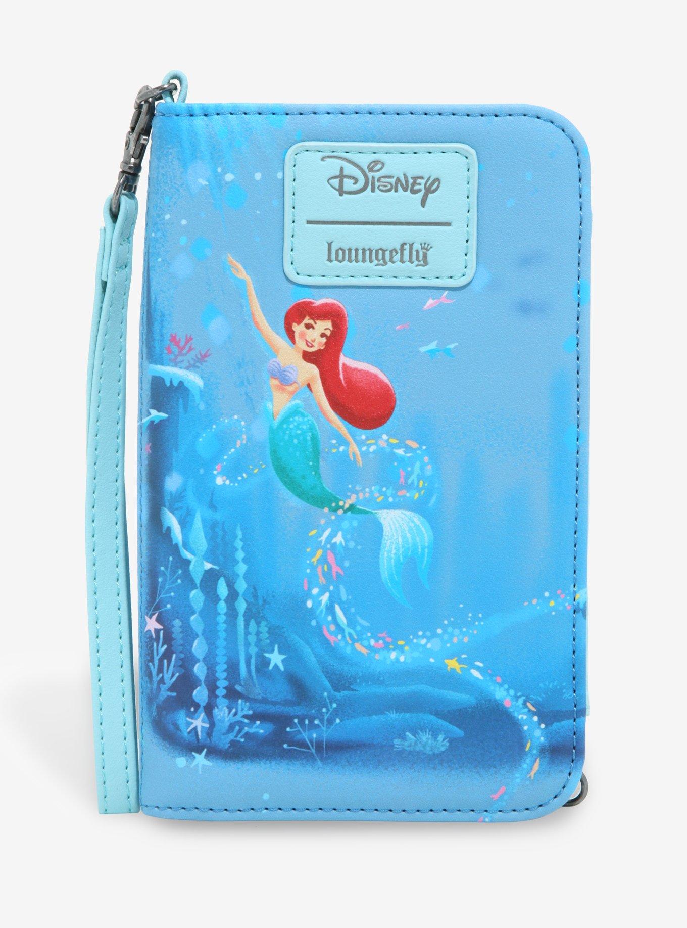 Loungefly Disney The Little Mermaid Ariel Sisters Tech Wallet Hot Topic