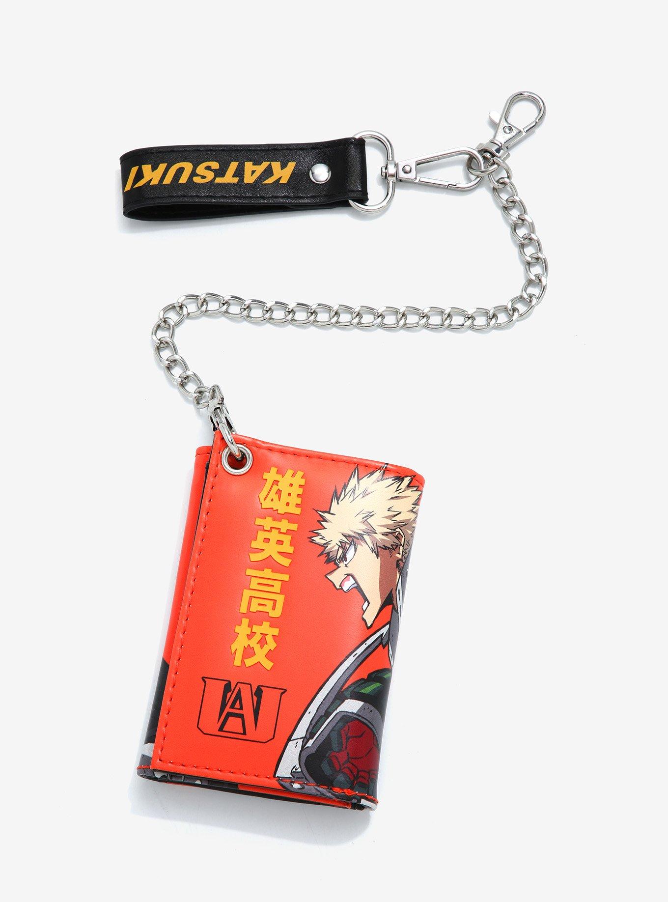 My Hero Academia Orange Bakugo Trifold Wallet, , hi-res