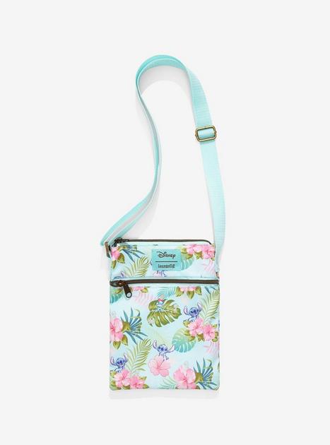 Hot Topic Loungefly Disney Lilo & Stitch Turtles Passport Crossbody Bag