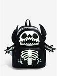 Loungefly Disney Lilo & Stitch Skeleton Mini Backpack Loungefly Summer Convention Exclusive, , hi-res