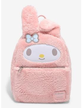 Loungefly My Melody Fuzzy Mini Backpack, , hi-res