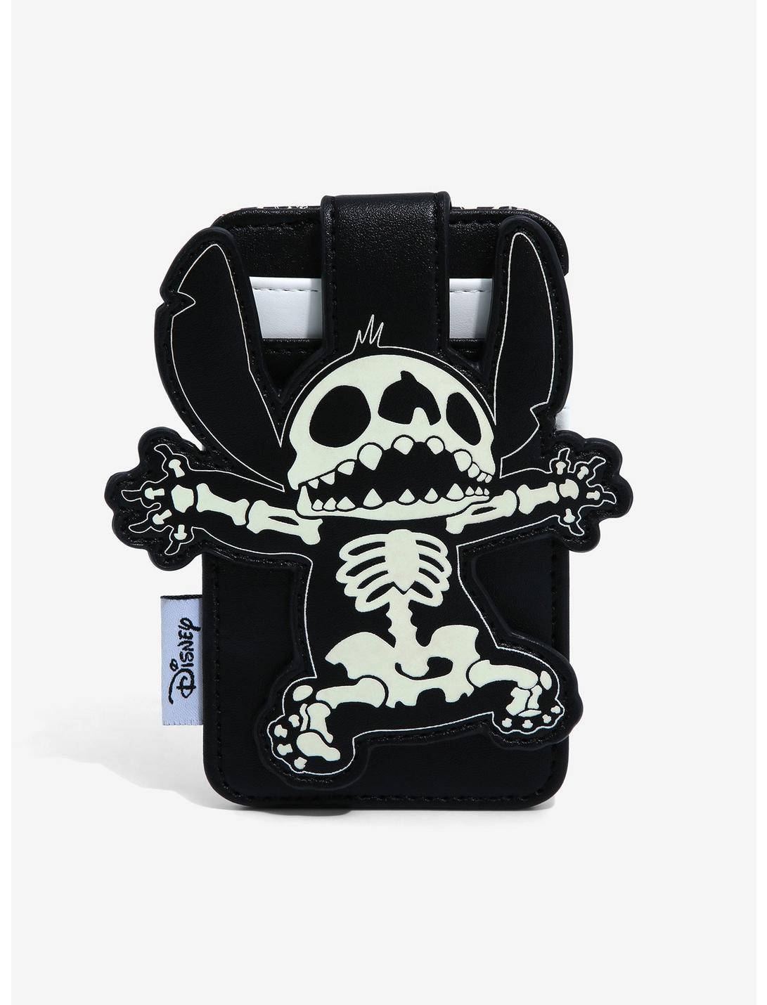 Loungefly Disney Lilo & Stitch Skeleton Cardholder Loungefly Summer Convention Exclusive, , hi-res