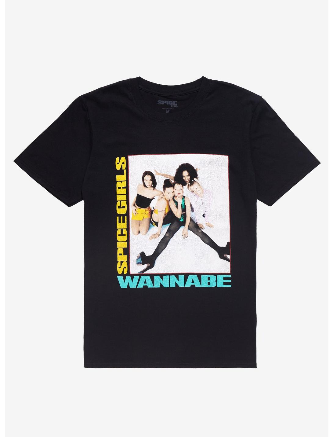 Plus Size Spice Girls Wannabe T-Shirt, BLACK, hi-res