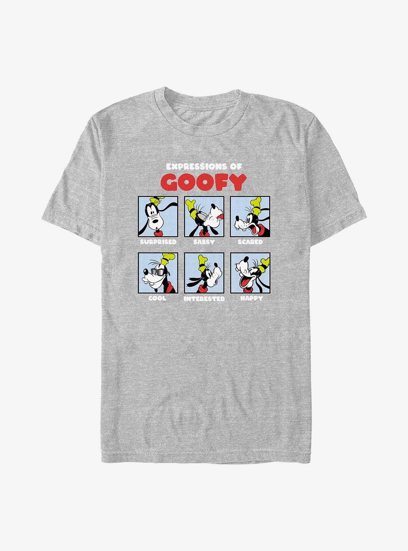 Disney Goofy Expressions Of Goofy T-Shirt, ATH HTR, hi-res