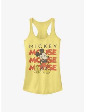 Disney Mickey Mouse Mickey Classic Girls Tank, BANANA, hi-res