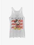 Disney Mickey Mouse Mickey Classic Girls Tank, WHITE HTR, hi-res