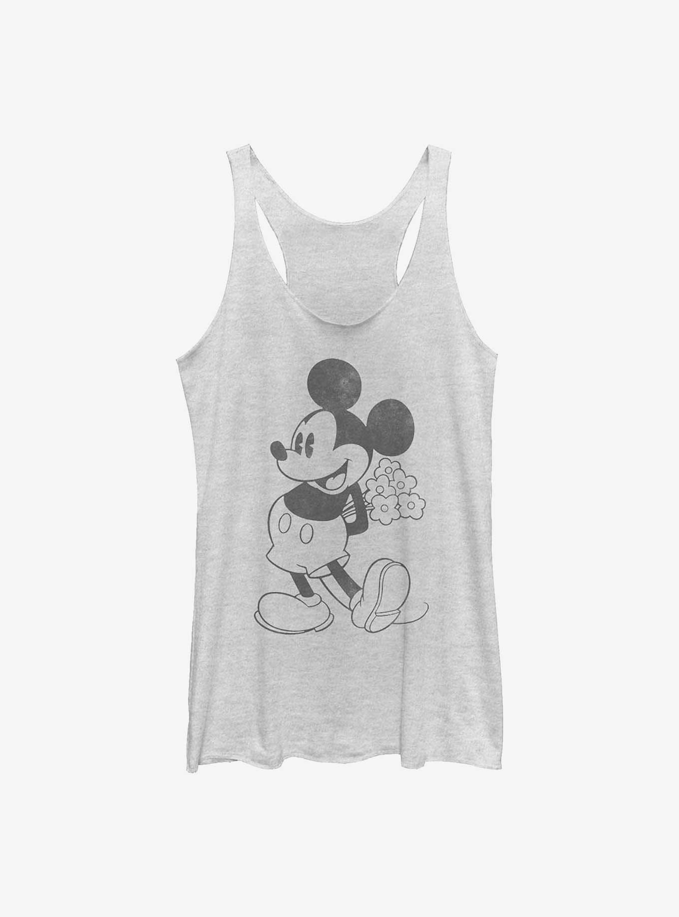 Disney Mickey Mouse Mickey Black And White Girls Tank, , hi-res