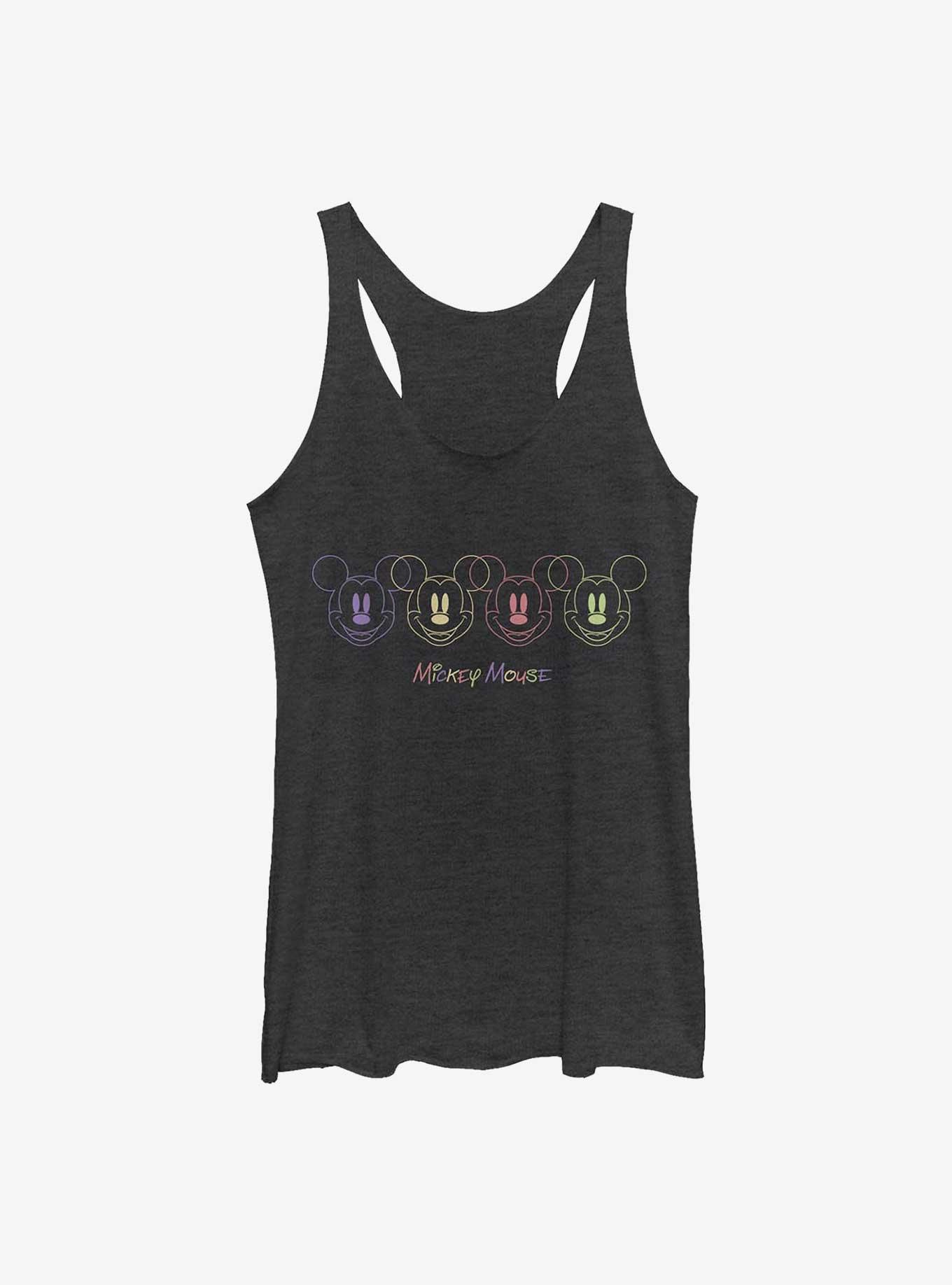 Disney Mickey Mouse Neon Faces Girls Tank, , hi-res