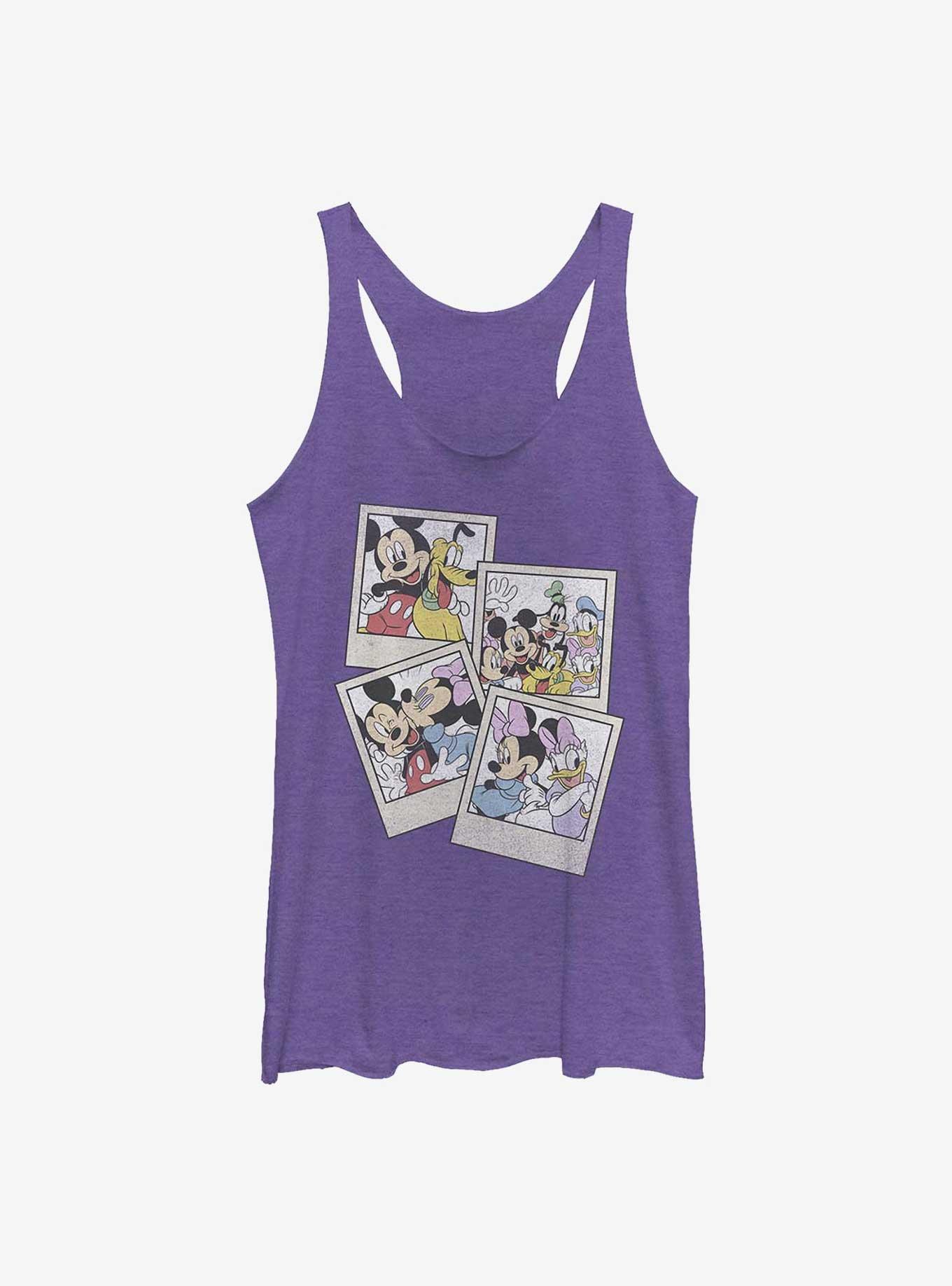 Disney Mickey Mouse Polaroids Girls Tank Top, PUR HTR, hi-res