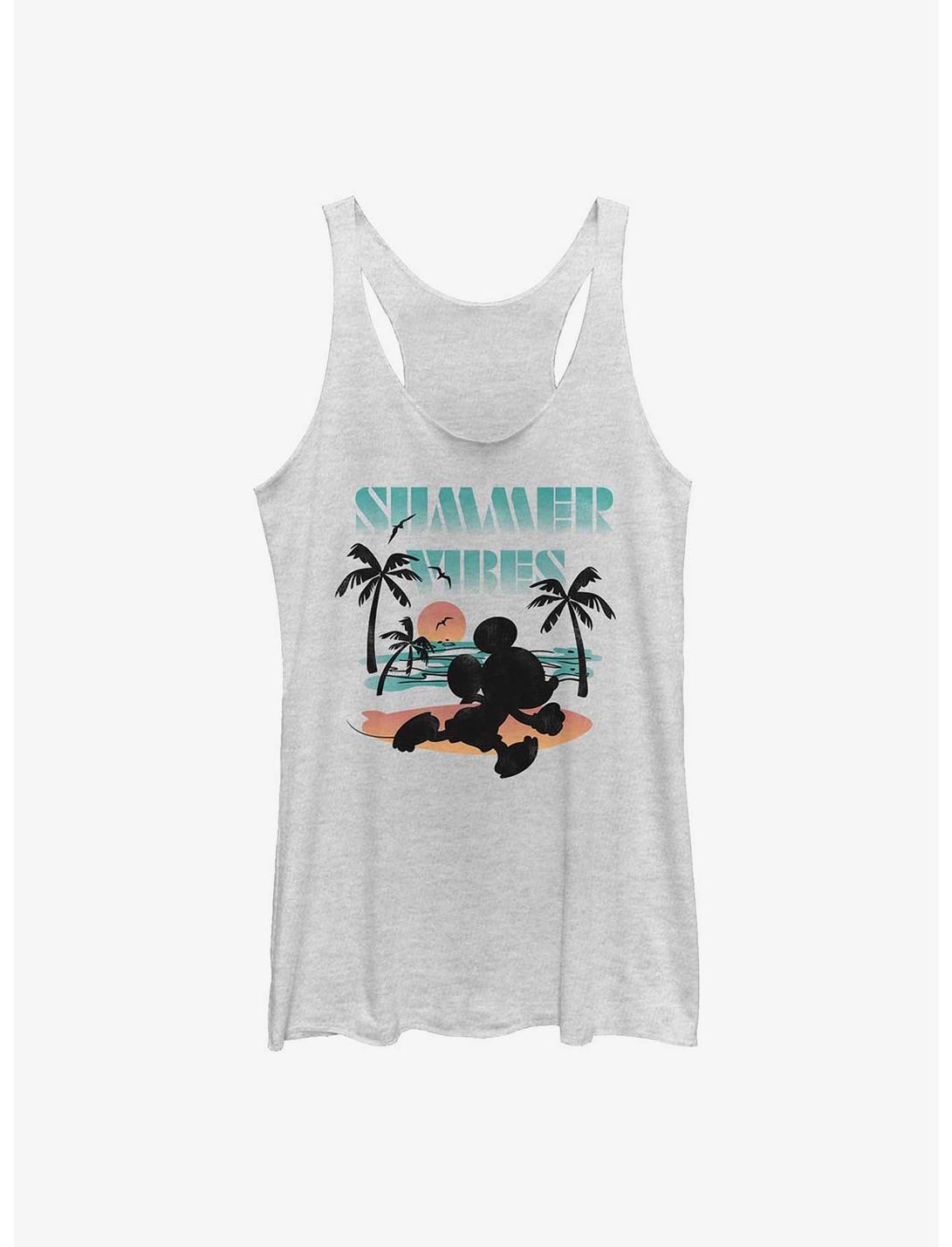 Disney Mickey Mouse Summer Vibes Mickey Girls Tank, WHITE HTR, hi-res