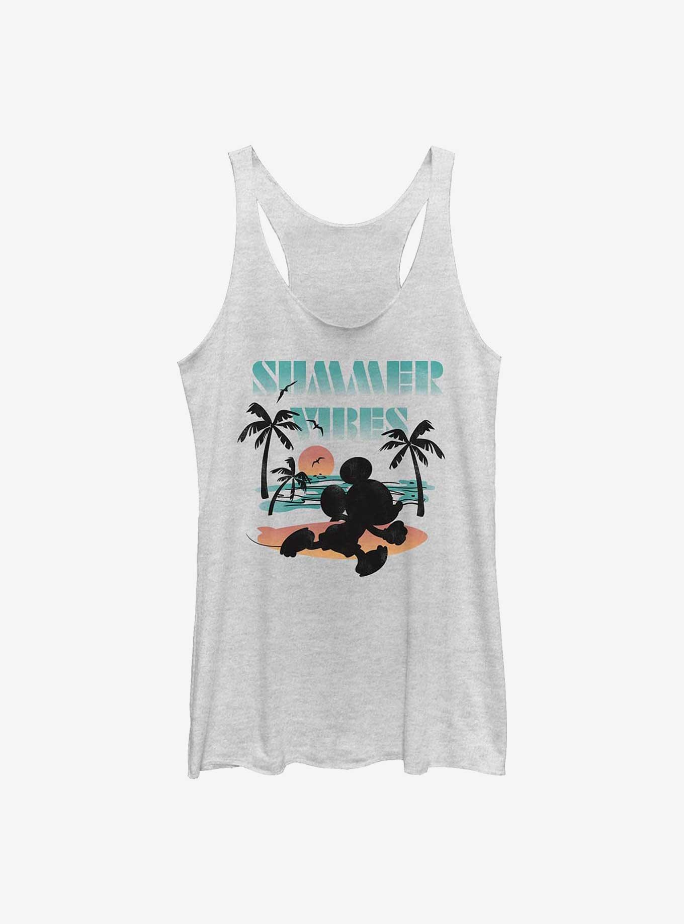 Disney Mickey Mouse Summer Vibes Mickey Girls Tank, WHITE HTR, hi-res