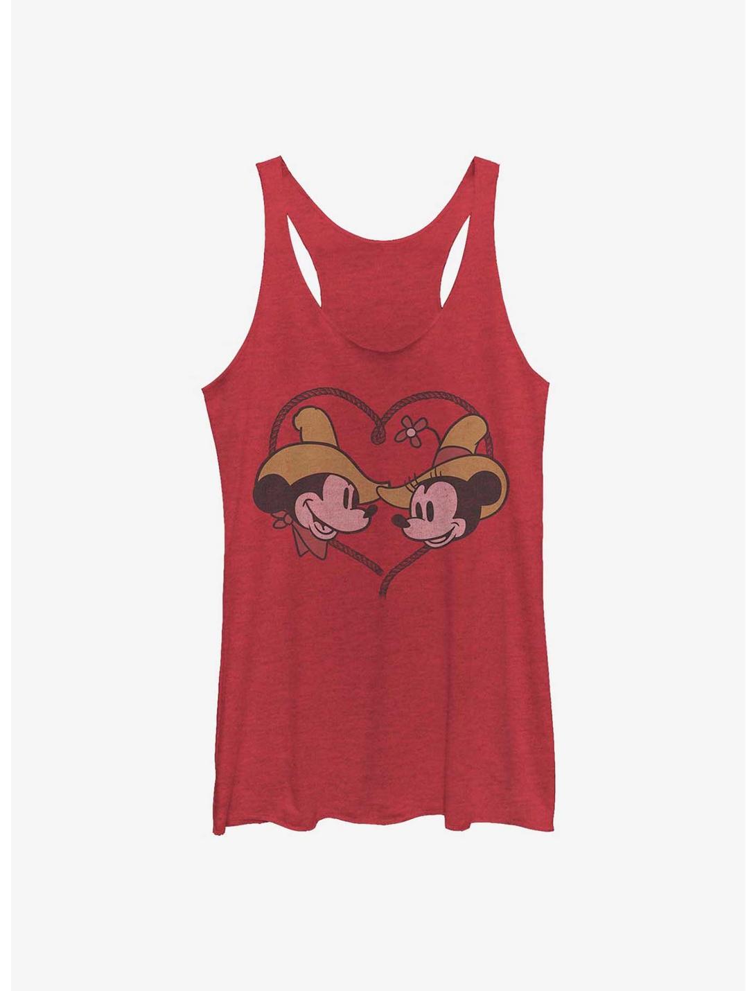 Disney Mickey Mouse Sweethearts Girls Tank, RED HTR, hi-res
