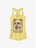 Disney Mickey Mouse & Minnie Mouse The Lovers Girls Tank Top, BANANA, hi-res