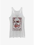 Disney Mickey Mouse & Minnie Mouse The Lovers Girls Tank Top, WHITE HTR, hi-res