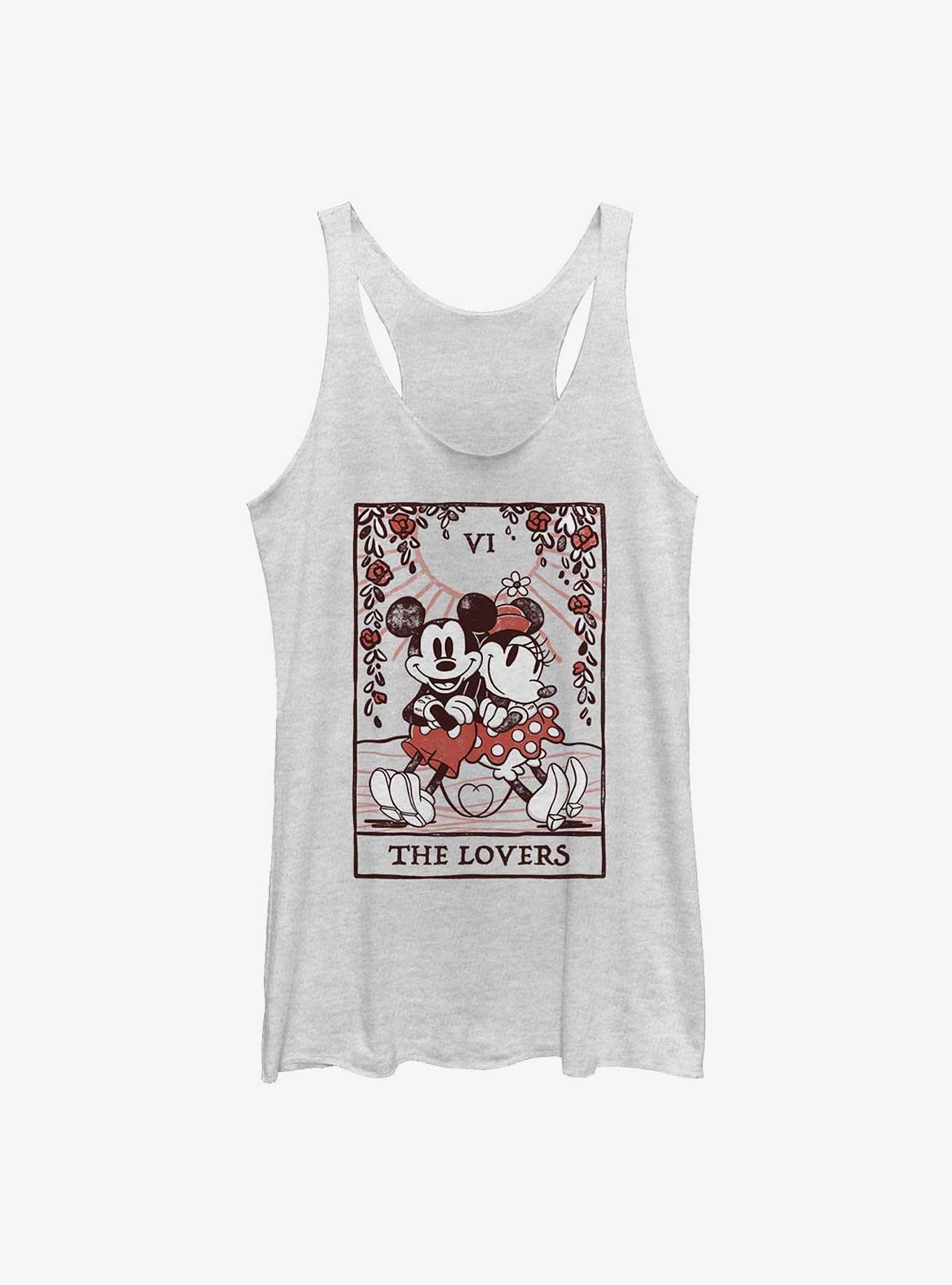 Disney Mickey Mouse & Minnie Mouse The Lovers Girls Tank Top, , hi-res