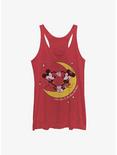 Disney Mickey Mouse To The Moon Girls Tank, RED HTR, hi-res