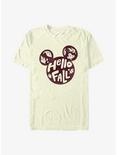 Disney Mickey Mouse Hello Fall T-Shirt, NATURAL, hi-res