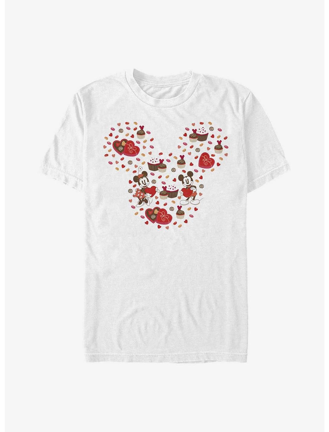 Disney Mickey Mouse Mickey Candy T-Shirt, WHITE, hi-res