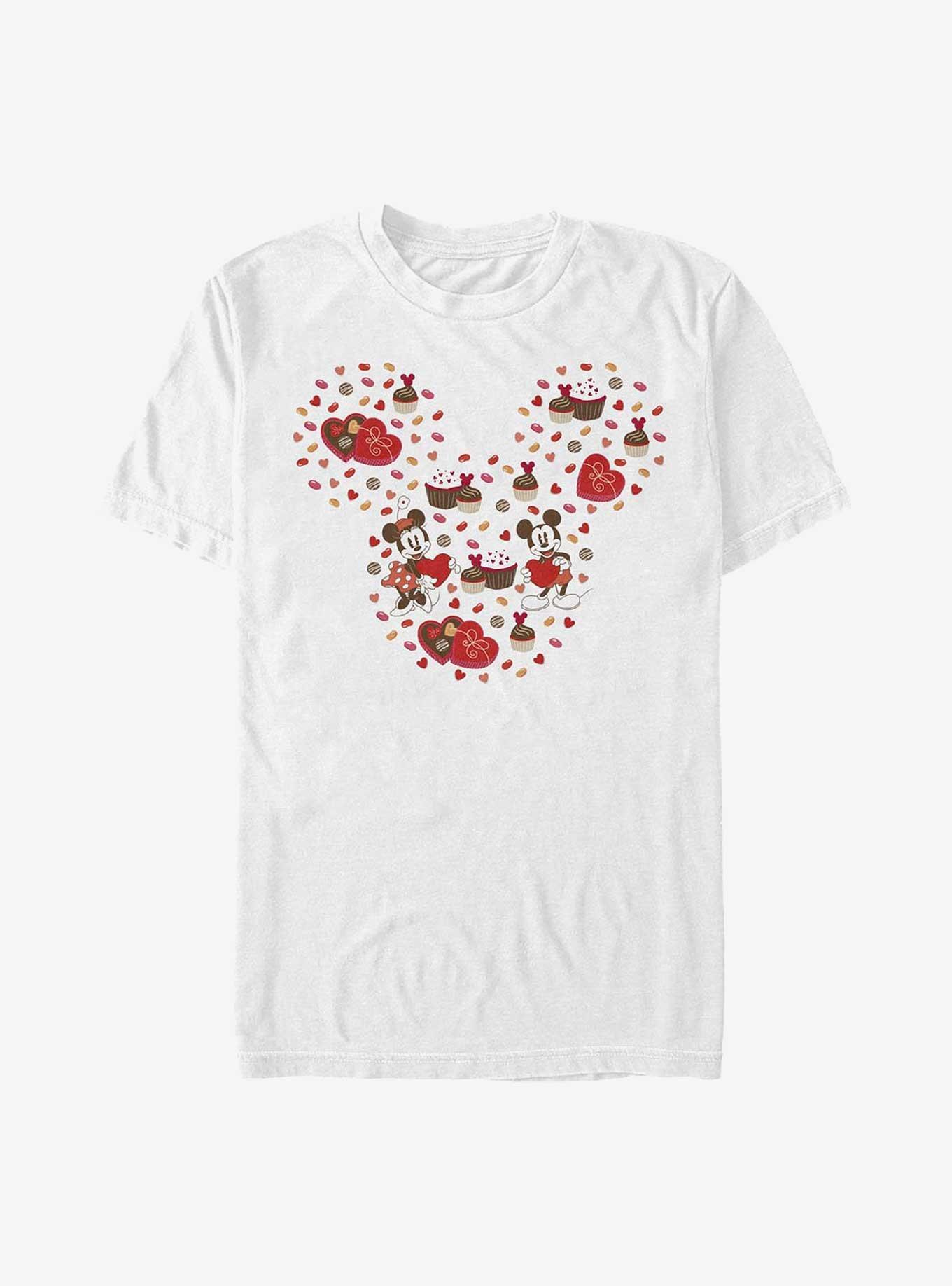 Disney Mickey Mouse Mickey Candy T-Shirt, WHITE, hi-res