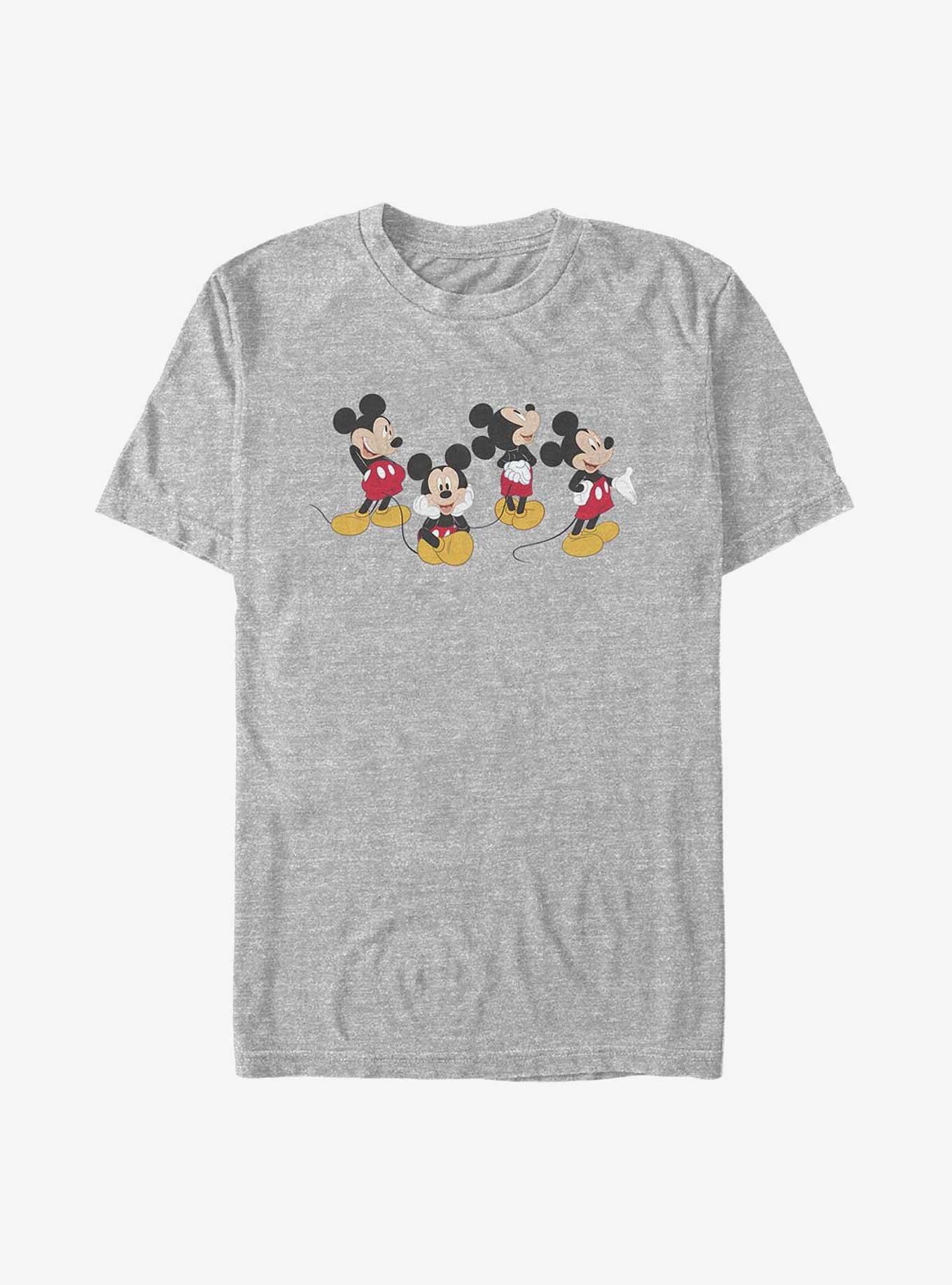 Disney Mickey Mouse Mickey Line T-Shirt, ATH HTR, hi-res