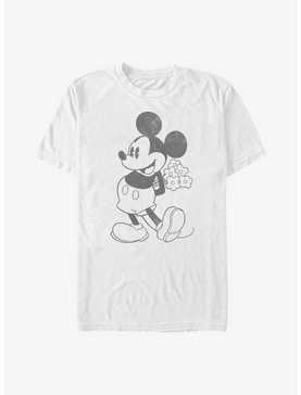 Disney Mickey Mouse Mickey Black And White T-Shirt, , hi-res